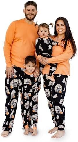 Burt's Bees Baby Matching Family Jammies, Organic Cotton, Holiday Pajamas Ghosts in the Night